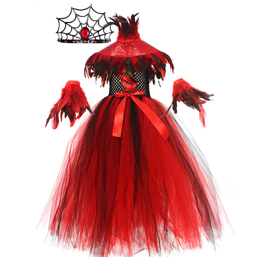 Title 5, Halloween Costume Queen Long Skirt Suit Achieve...