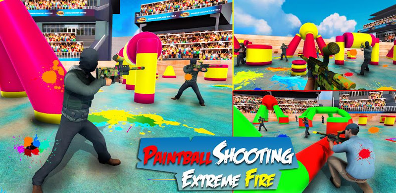 Paintball Shooting Extreme Fire Game Free