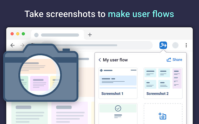 Bord - Screenshot User Flows chrome extension