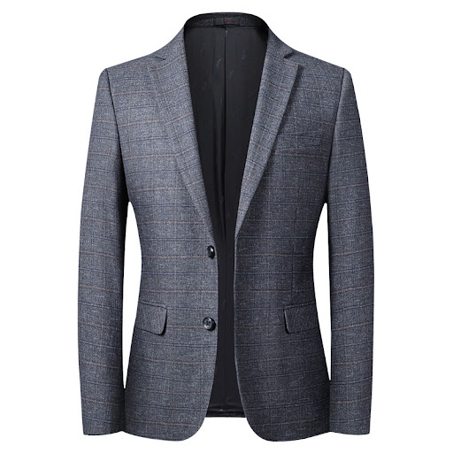 Title 3, Non-iron plaid suit for men Effortless elegance...