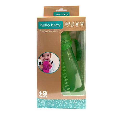 Tetero Hello Baby +9 Meses 330Ml