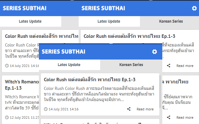 Series Subthai - Latest News Update Preview image 1