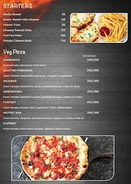 Joan Pizzeria menu 1