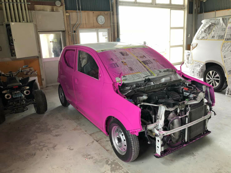 アルトのCLS・オールペン・ピンク・推しと愛車に関するカスタム事例の投稿画像10枚目
