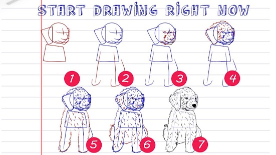 How To Draw Dog - náhled