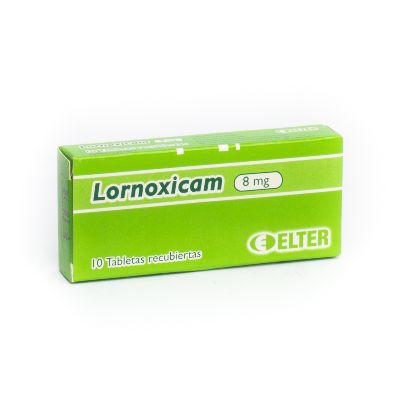 //Lornoxicam 8mg 10tabletas Elter undefined