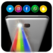 Color Flash Light Alert Calls, SMS 1.3 Icon