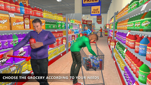 Virtual Supermarket Grocery Cashier 3D Family Game