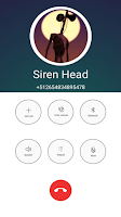 Siren fake call video head Screenshot