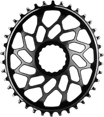 Absolute Black Oval Narrow-Wide CINCH Direct Mount Chainring, 3mm Offset alternate image 4