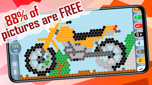 Fast Line Painting - Surprise Pictures Coloring