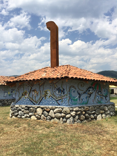 Painting Wall At Lopota Lake