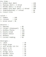 Bait Al Mandi Resturant menu 3