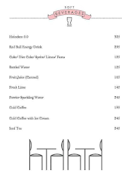 Laidback Cafe menu 2