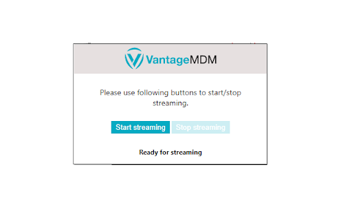 VantageMDM Screen Sharing