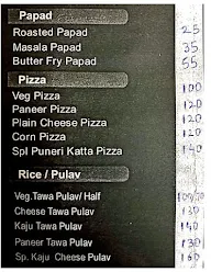 Puneri Katta menu 2