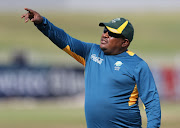 South Africa U/19 coach Lawrence Mahatlane.