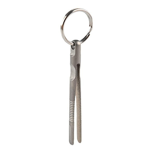 Title 1, Titanium Alloy Small Tweezers Portable for Prec...
