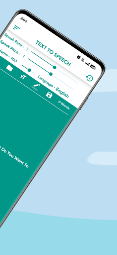 Screenshot Text to speech