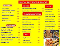 Special Fast Food & Snacks menu 2