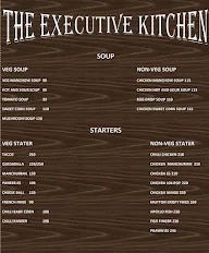 The Executive Kitchen menu 5