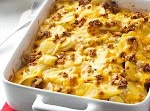 Sun-Dried Tomato Scalloped Potatoes Recipe was pinched from <a href="http://www.tasteofhome.com/recipes/sun-dried-tomato-scalloped-potatoes" target="_blank">www.tasteofhome.com.</a>