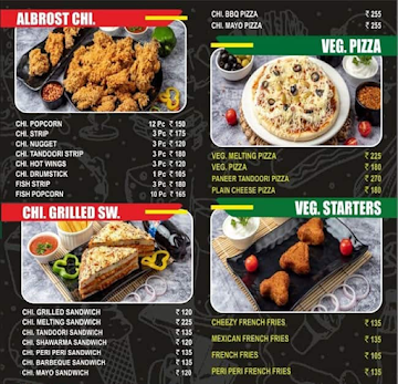 Albaik Albrost Fast Food menu 