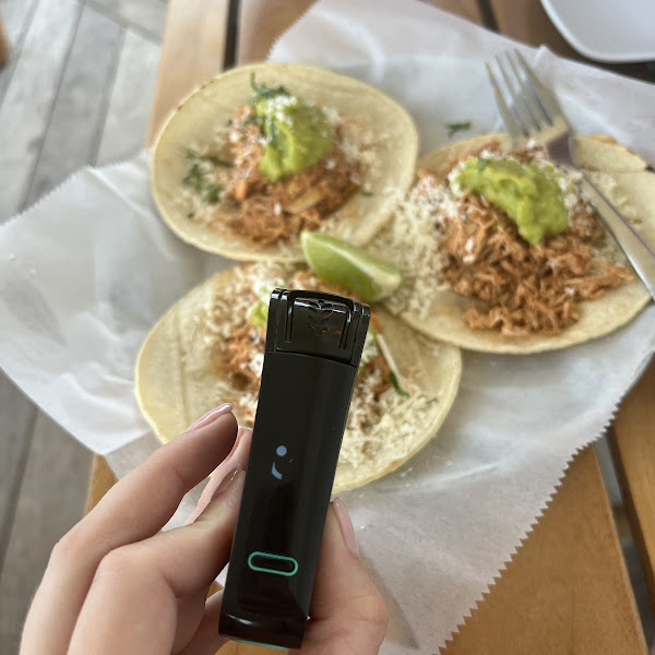 Nima tested gluten free chicken tinga tacos. 😃