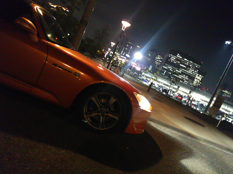 S2000の夜撮影・お台場・東京タワー・ユニコーンガンダム・BMWショールームに関するカスタム事例の投稿画像4枚目