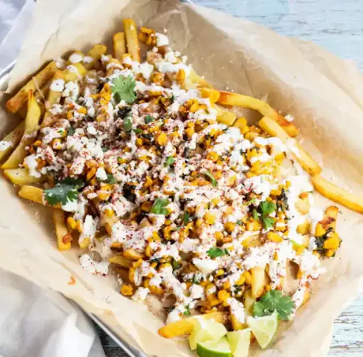 Sweet Corn & Cheese Chicken French Fries