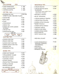 Calcutta Bakery Cafe menu 2