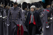 Britain's Prime Minister Theresa May at the Foreign and Commonwealth Office ahead of bilateral talks in London, Britain. 