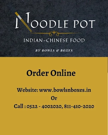 Noodle Pot by Bowls & Boxes menu 