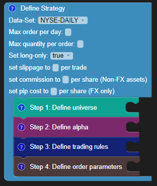 Initial Strategy Block