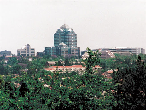 Sandton CBD. Picture credit: Arnold Pronto