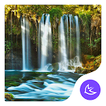 Cover Image of Herunterladen Wasserfall-Naturszene - APUS Launcher-Design 112 APK