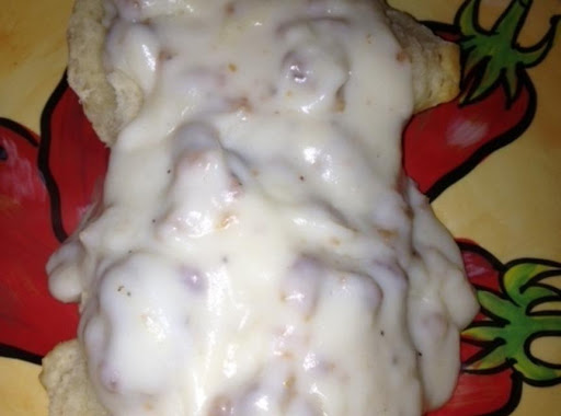 Sausage Gravy & Biscuits