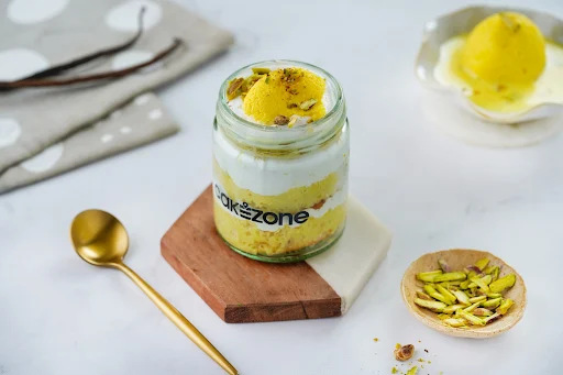 Rasmalai Jar Cake