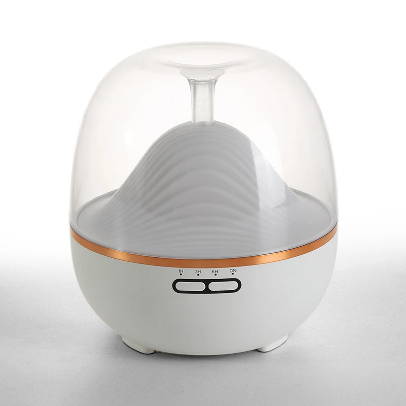 Veilleuse colorée avec télécommande et diffuseur d'aromathérapie. Créez une ambiance relaxante avec des couleurs et des parfums personnalisés.