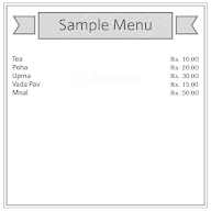 Puneri Tea And Snacks menu 1