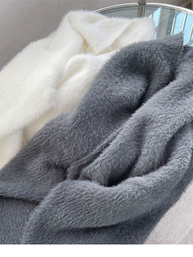 Title 8, Lazy Inspired Long Over The Knee Mink Fleece Coat