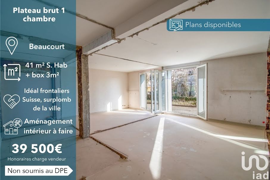 Vente appartement 2 pièces 41 m² à Beaucourt (90500), 39 500 €