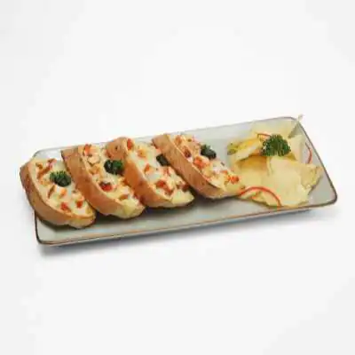 Peri Peri Paneer Garlic Bread