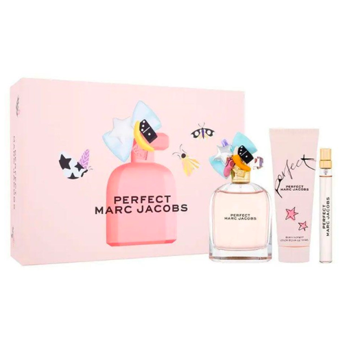 Bộ nước hoa MARC JACOBS PERFECT EDP 100ML + Mini 10ml + Body lotion 100ml_TGNH