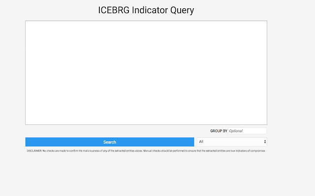 Gigamon Insight Indicator Search