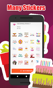 生日快乐贴纸（WAStickerApps）(圖8)-速報App