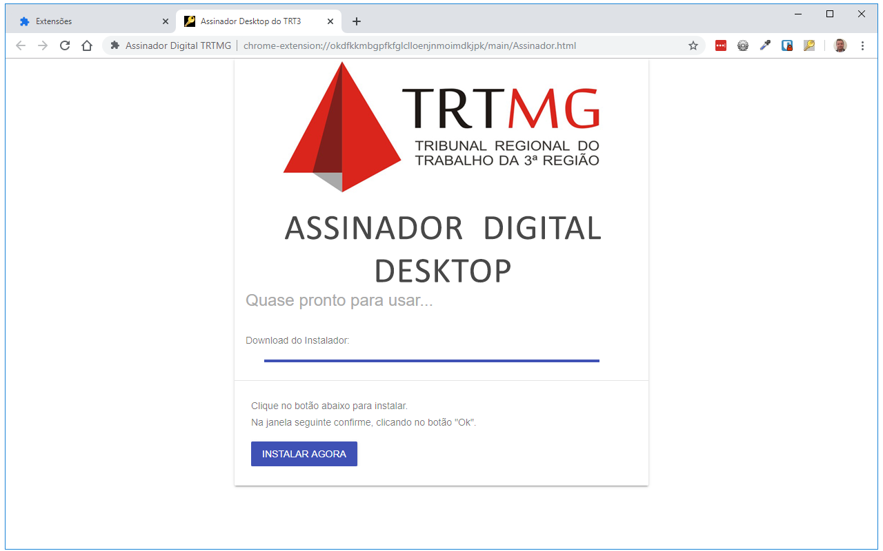 Assinador Digital TRTMG Preview image 1