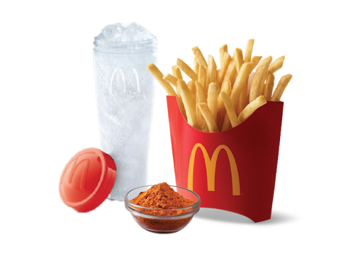 Fries (M) + Piri Piri Mix + Sprite