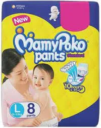 MamyPoko Standard Diaper Pants Large - 8 pcs