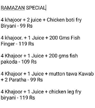 Kabab Corner menu 4